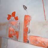 Oil on canvas painting
