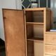 Vintage asymmetric cabinet
