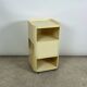 Square-based Cabinet with wheels Componibili Anna Castelli Kartell, 1960s