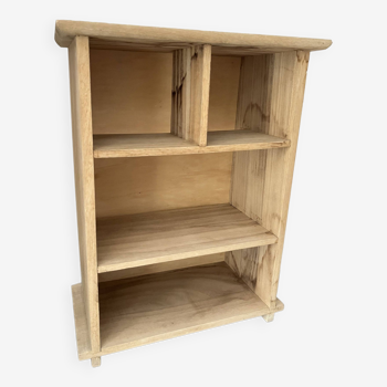 Wooden locker shelf
