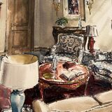 Painting decorative art interior architecture 30-50s