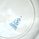 Flat plates Alhambra earthenware of Clairefontaine J.S & G "Terre de fer" 22.5cm