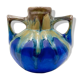 Glazed stoneware vase by Gilbert Méténier, early 20th century.