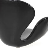 Pair of old Swan armchairs by Arne Jacobsen for Fritz Hansen 1963