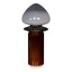 21stc italian contemporary hand-blown glass lamp, murano