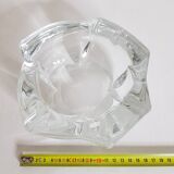 Crystal ashtray by Daum France 1960
