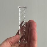 Set of 6 twisted crystal knife holders