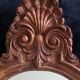 Mirror baroque style in carved walnut – late 19th
