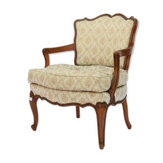 Fauteuil cabriolet de style Louis XV