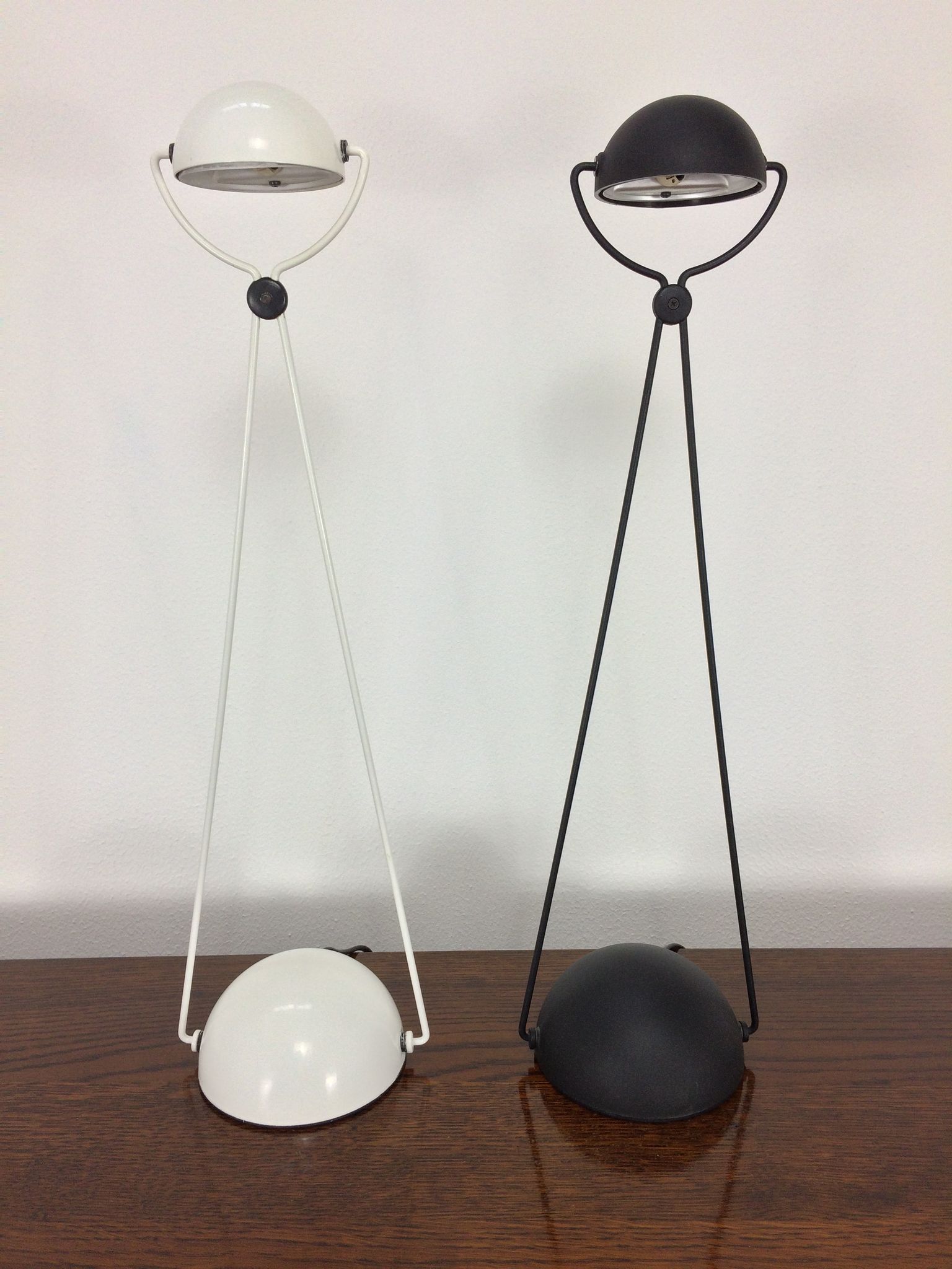 Lamp Meridiana by Paolo Piva for Stefano Cevoli, matte black