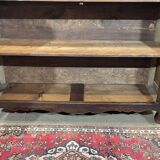 Armoire basse de style Louis XV en noyer 19ème