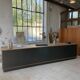 Two-sided counter sliding doors oak XXL 4m enfilade