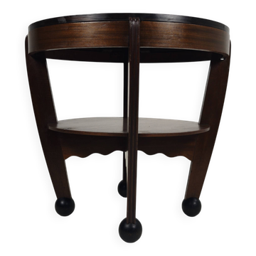 Table basse Art Déco – École d'Amsterdam, Pays-Bas, années 1930