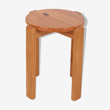 Tabouret brutaliste danois