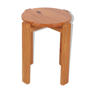 tabouret brutaliste danois