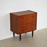Vintage teak chest of drawers
