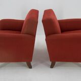 Ensemble de deux fauteuils Art Déco par Halabala pour UP Zavody, 1930s