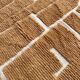 Traditional pure wool mustard rug 150/250 cm