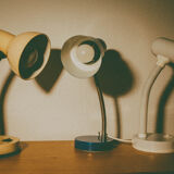 Lampe bureau bleue