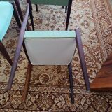 Scandinavian teak and rosewood chairs from the 60s