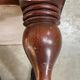 Vintage brown leather armchair