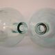 Lot de 2 dame-jeannes vert clair