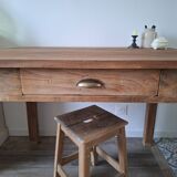 Desk / Antique oak table