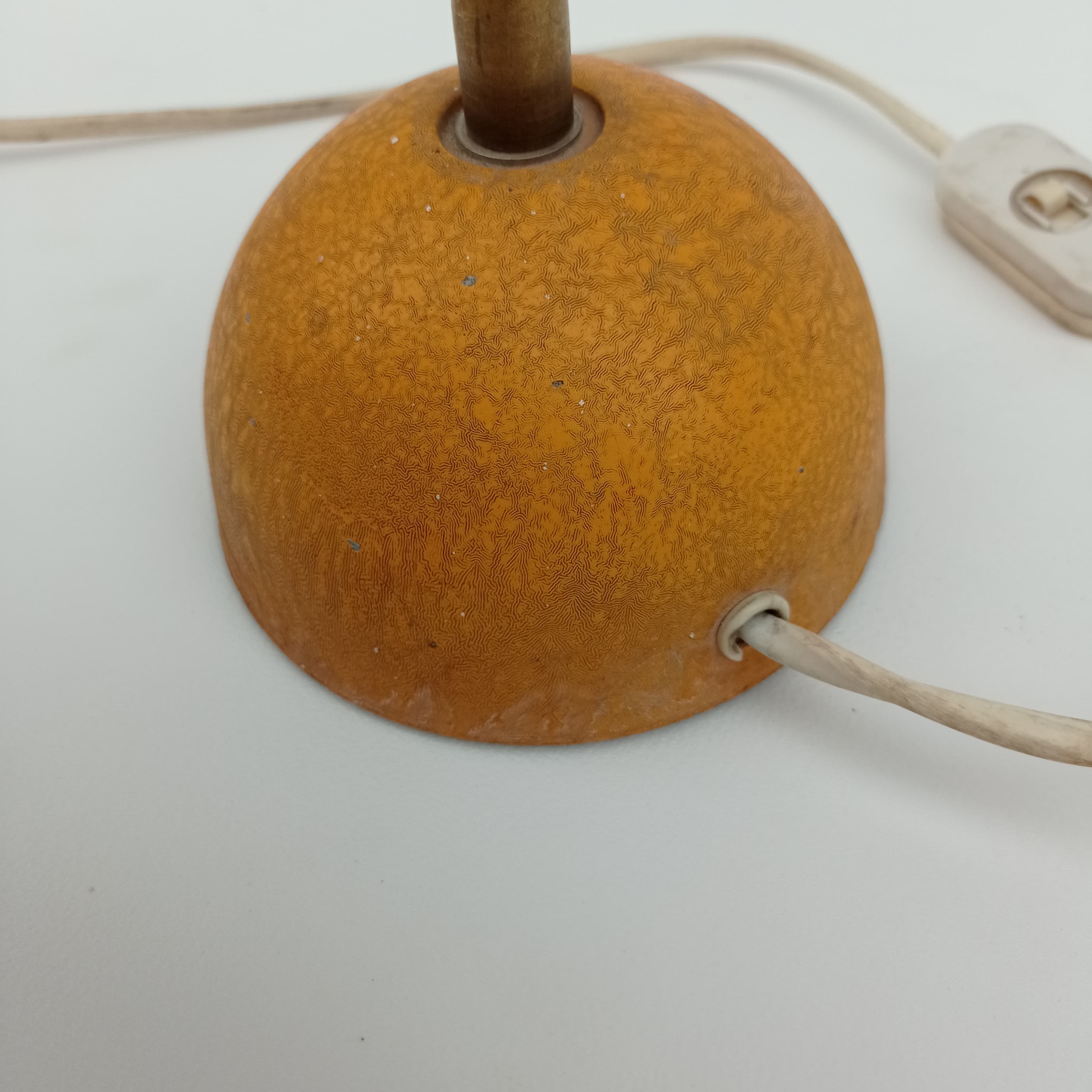 Lemon desk lamp from the 1960s