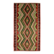 Vintage Turkish Kilim Co Coloured Turkish 175x247 cm Handwoven Bohemian Spirit
