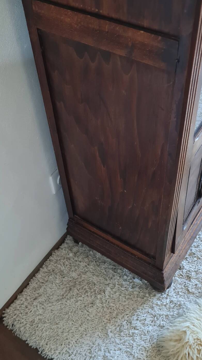 Glass-fronted Parisian wardrobe