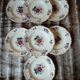 7 antique deep plates from Digoin and Sarreguemines