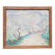 Old painting on panel signed M. Gay