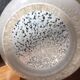 Globe globe in opalin glass speckled art deco