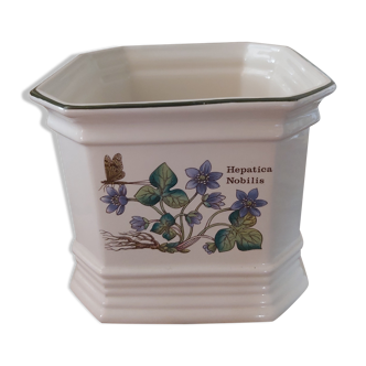 English ceramic pot Prinknash "Florabunda"