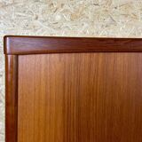 60s 70s teak sideboard highboard H.W. Klein Bramin Danish Modern Design