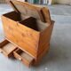 Coffre à bois