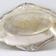 Antique metal dish