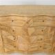 Commode « feuilles » en rotin 