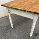 Table de cuisine rustique