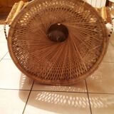 Fauteuil' Emmanuelle en rotin
