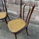 Pair of Viennese bistro chairs Fischel Nr 56 bentwood