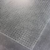 German design etched metal coffee table by Heinz Lilienthal