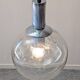 Glass ball pendant light by See Delmas, France circa 1970