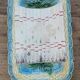 19th century majolica asparagus dish