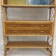 Rattan bookcase