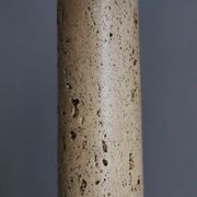 Large table lamp in travertine - Attributed to Mannelli production