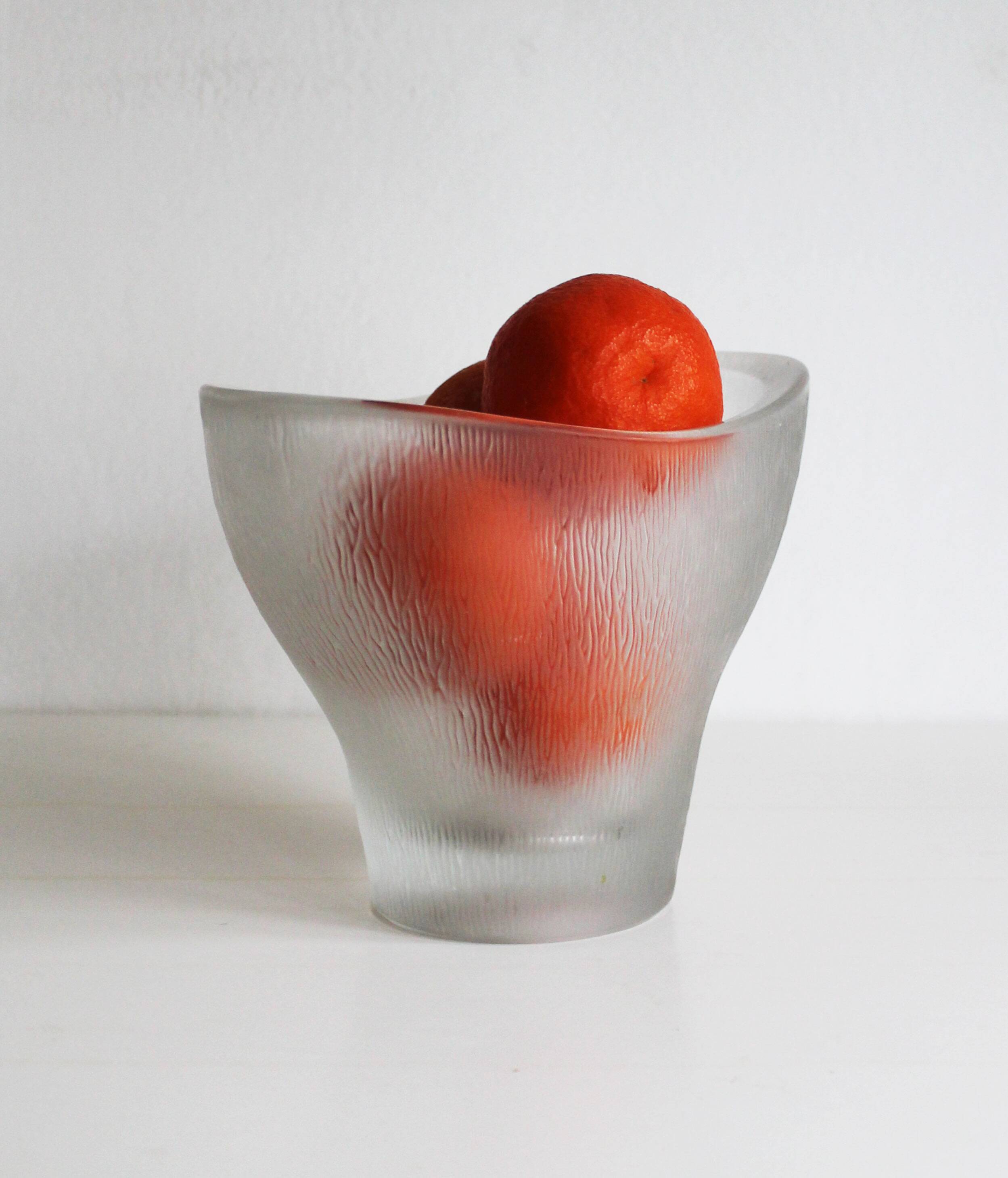 1962 “Eye Bath” Bowl by Frantisek Vizner for Rudolfova hut