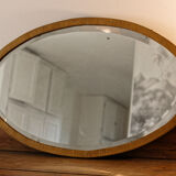 Art Nouveau beveled mirror