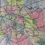 Plan Paris - Taride maps - 50s