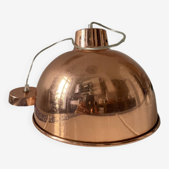 Pretty vintage copper pendant light